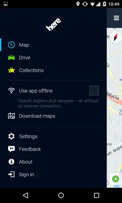 HERE WeGo android App screenshot 6